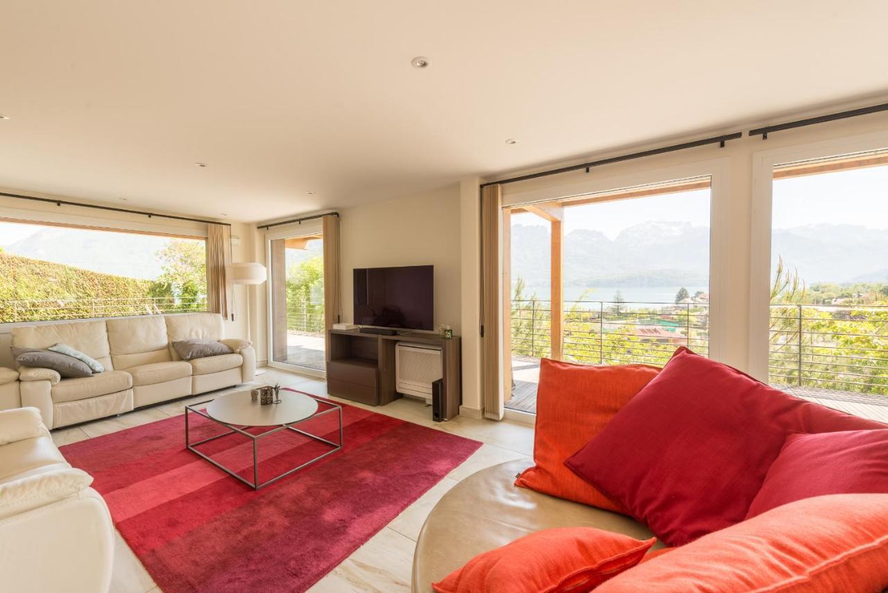 Le Panoramic - Loft & Mainfloor Outstanding Lake View - Lla Selections By Location Lac Annecy Sévrier Exterior photo